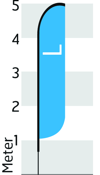 Grösse L- Höhe 500cm