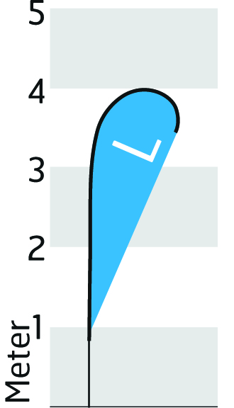 Grösse L- Höhe 500cm