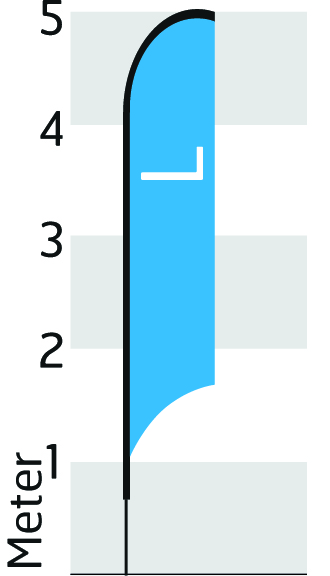 Grösse L- Höhe 500cm