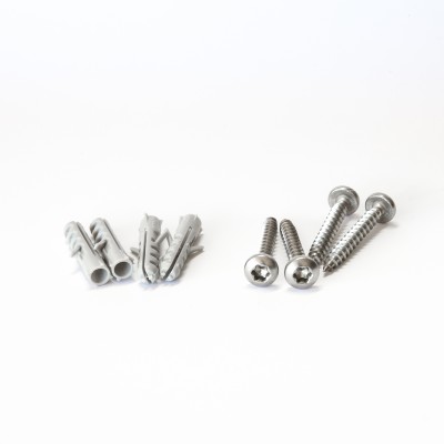 4x Schrauben TORX 30mm mit Dübel 4x Schrauben TORX 30mm mit Dübel